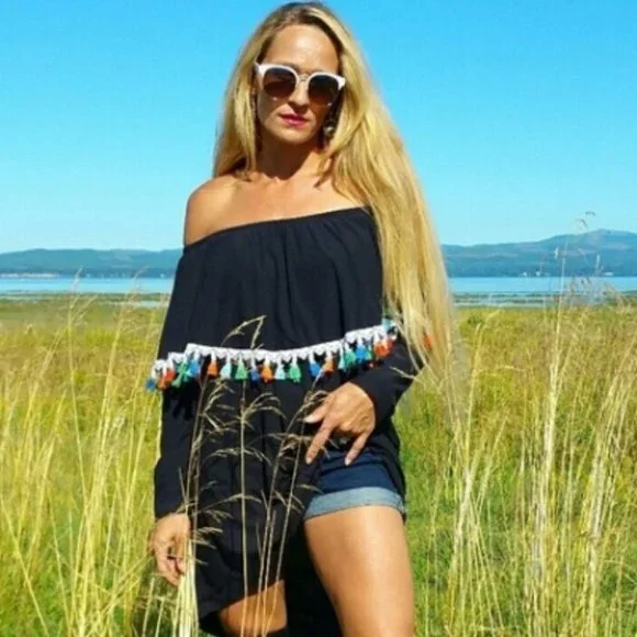 PLAYFUL TUNIC TOP - Picture 4 of 4